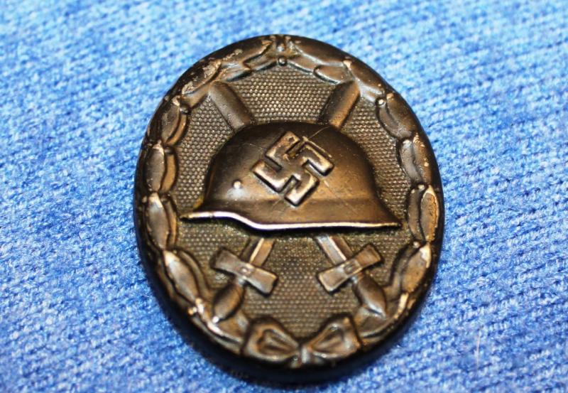 WW2 German The Wound Badge -Verwundetenabzeichen- 3rd class black