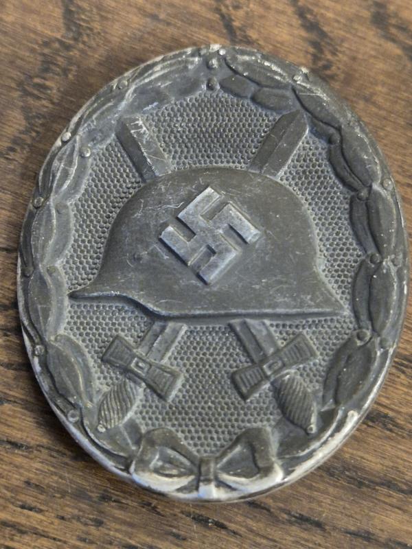 WW2 GERMAN ARMY SILVER WOUND BADGE