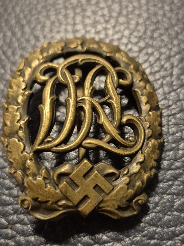 DRL Sport Badge in German- Deutscher Reichsbund für Leibesübungen NICE