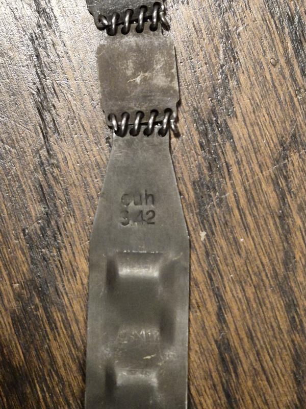 Ww2 1942 dated belt starter for Mg34 or Mg42