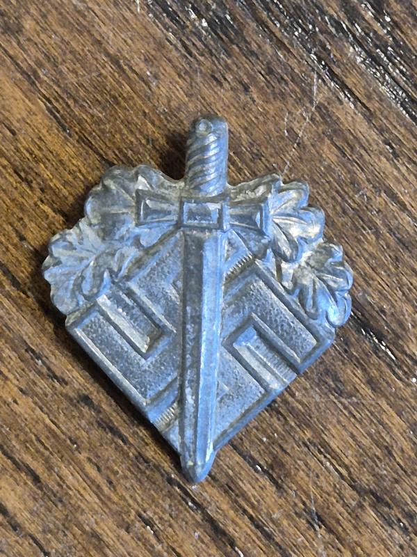 WW2 original German NSDAP (Nazi Party) NSKOV donation badge