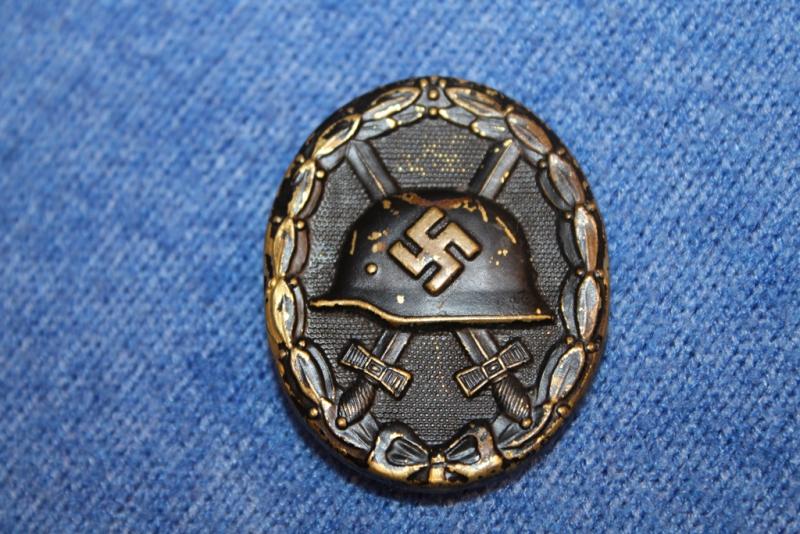 WW2 German The Wound Badge -Verwundetenabzeichen- 3rd class black